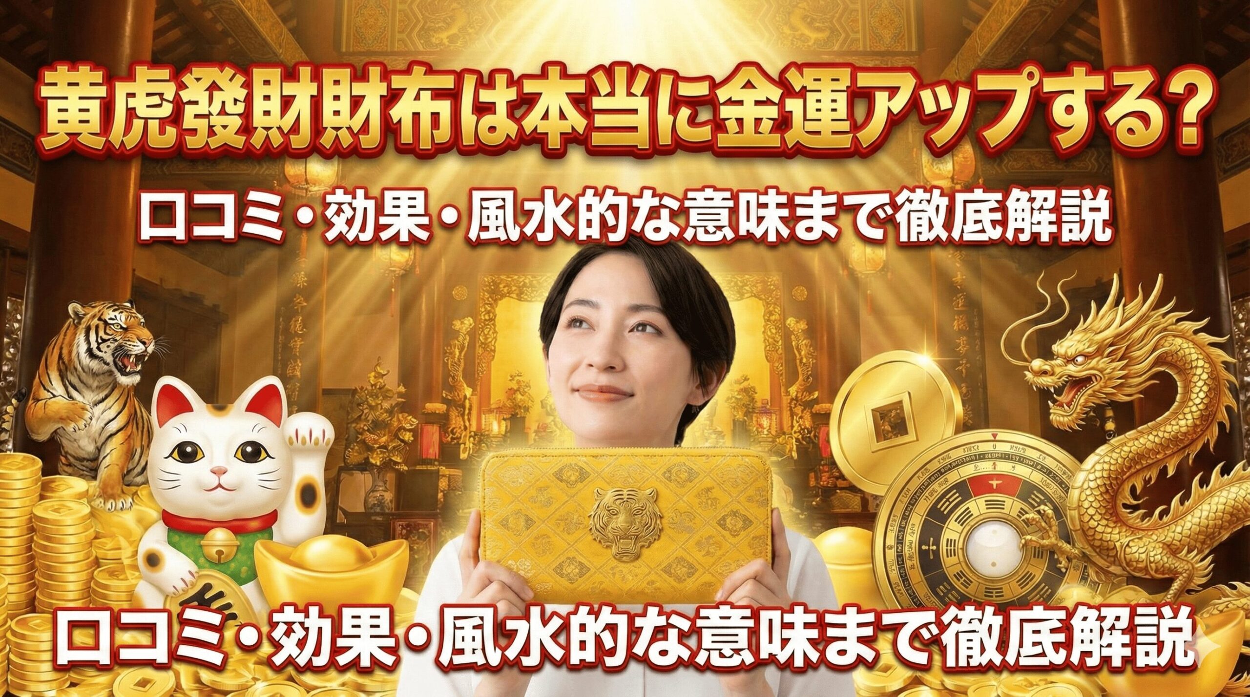 黄虎發財財布は本当に金運アップする？口コミ・効果・風水的な意味まで徹底解説